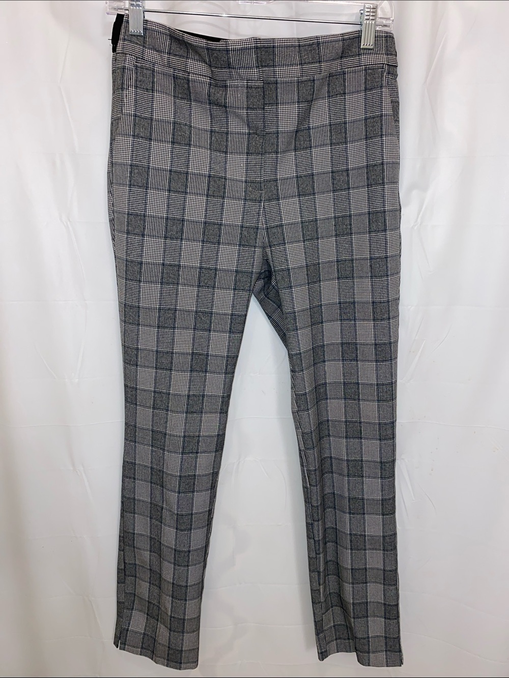 Zara Gray Plaid Trousers